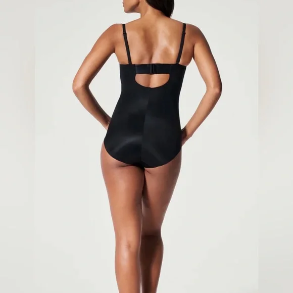 Spanx Black One-Piece Body Suit - Picture 2 of 13
